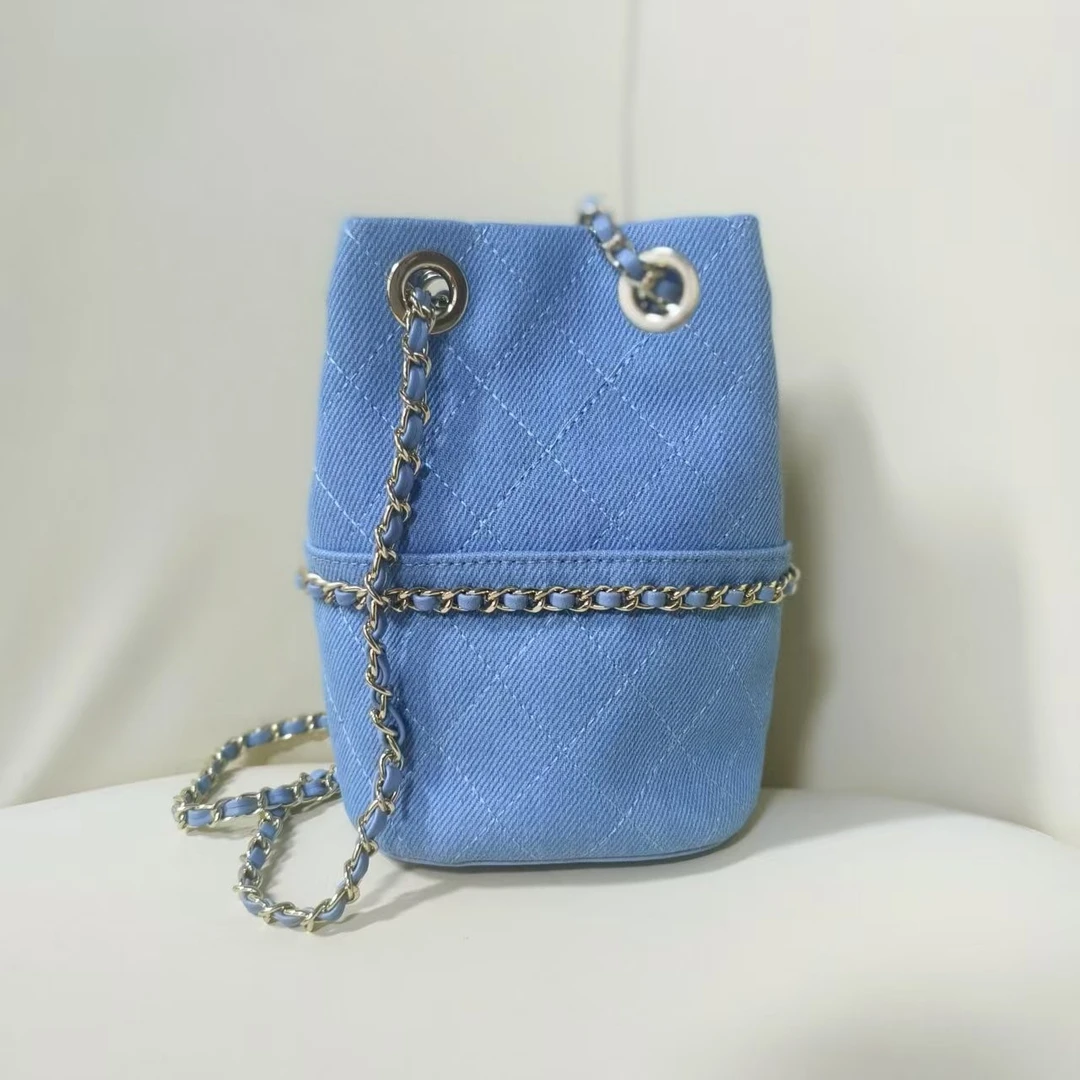 时尚潮流打造真皮女士包时尚竖版 0547 牛仔蓝