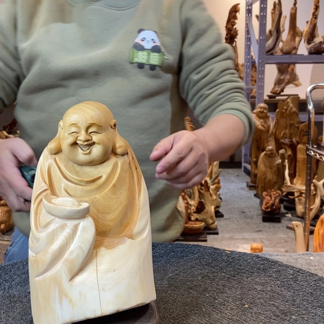 柏木（崖柏）太行崖柏根雕摆件