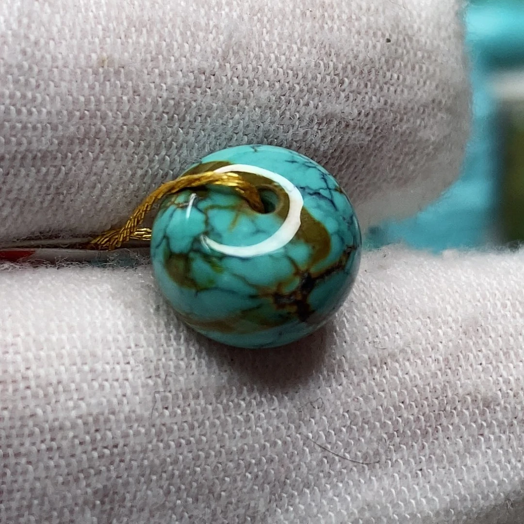 绿松石未镶嵌天然原矿 带武汉地大证书