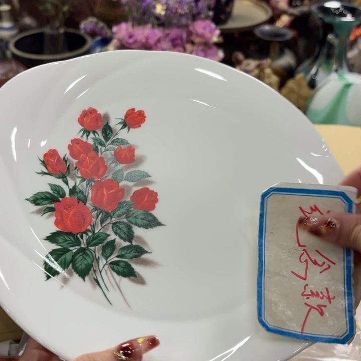 陶瓷古美术置物摆件