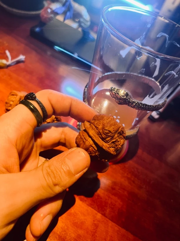 925银戒指 黑王同款925银纯黑戒指