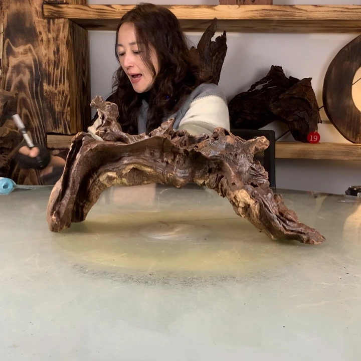 ~***无天然的的云南紫柚木会黄水