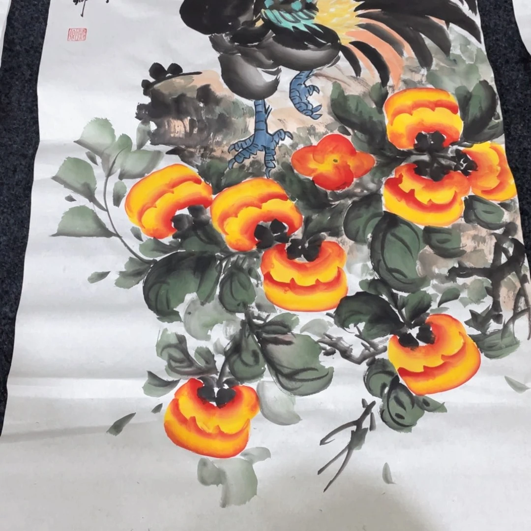 国画国画作品画心画画作品一个