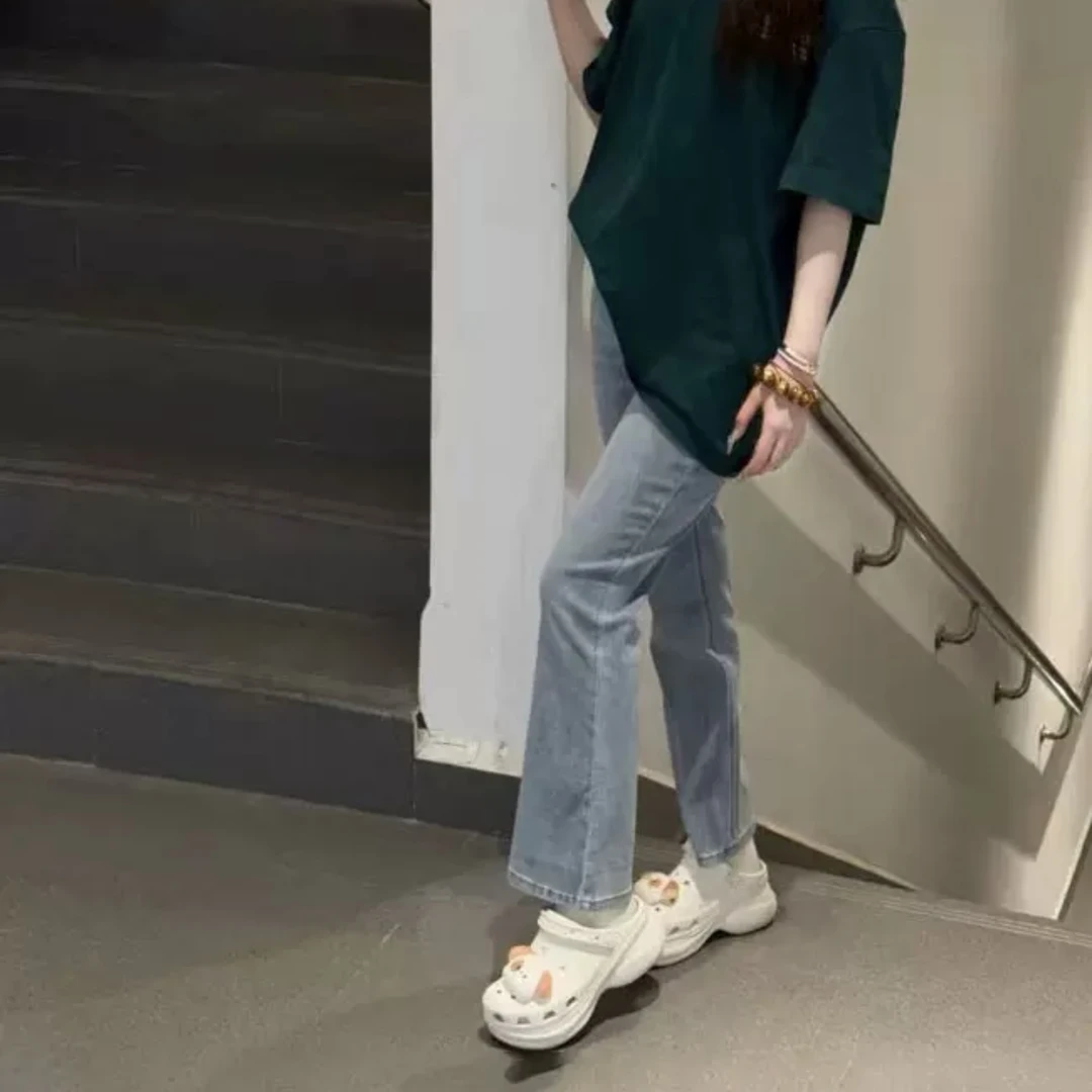 京鱼款洞洞鞋男女同款女凉鞋沙滩拖鞋无异味防滑护士鞋