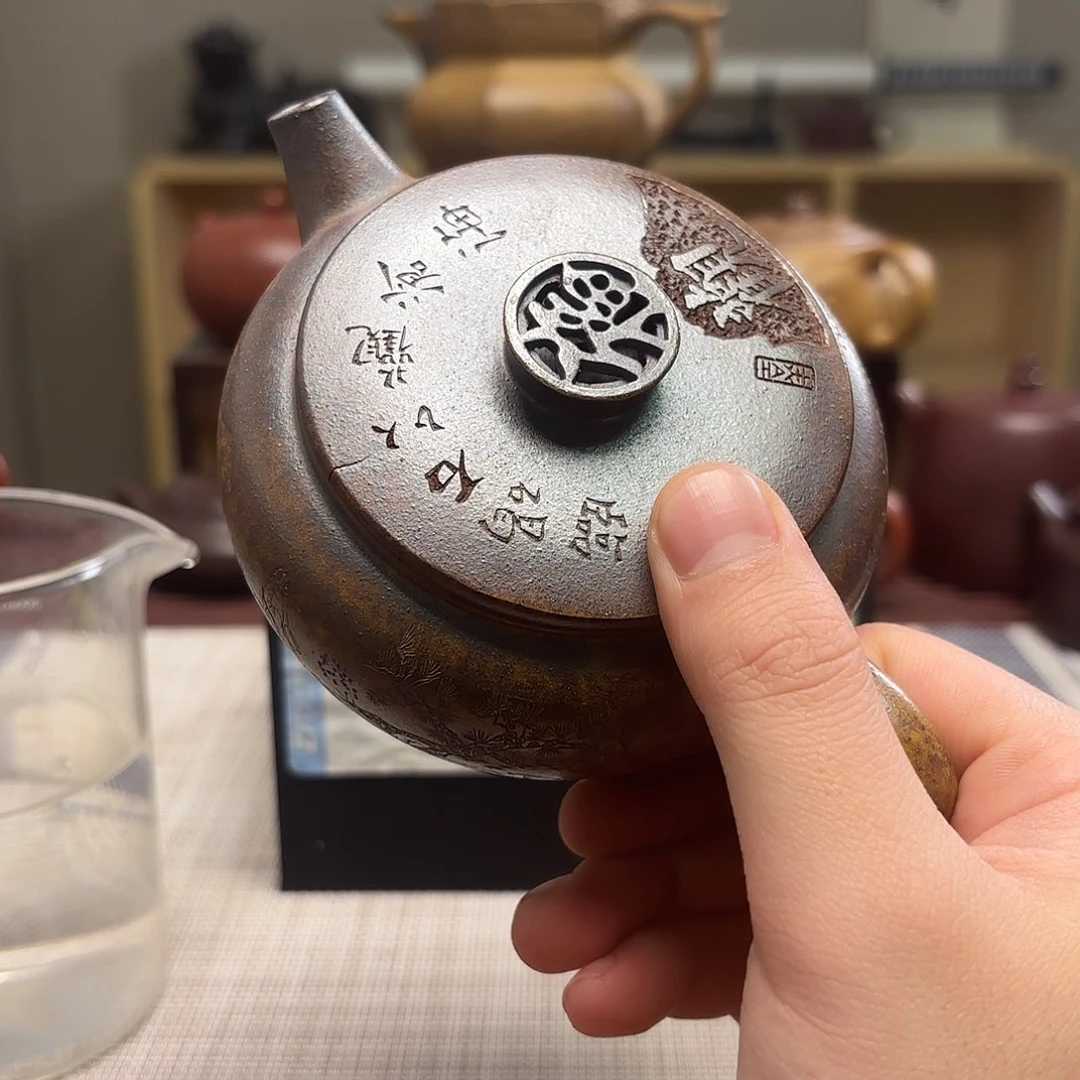 紫砂茶壶微瑕处理