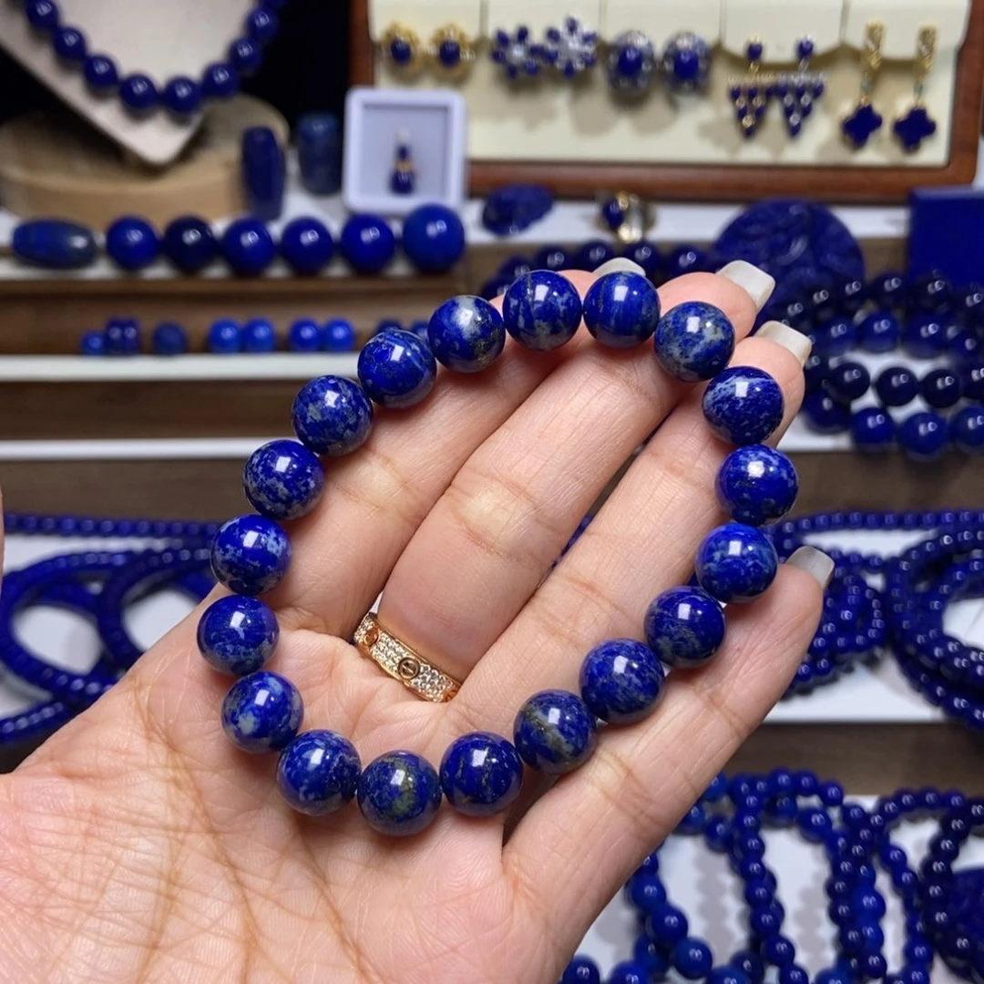 玺***爱青金石未镶嵌10mm手串