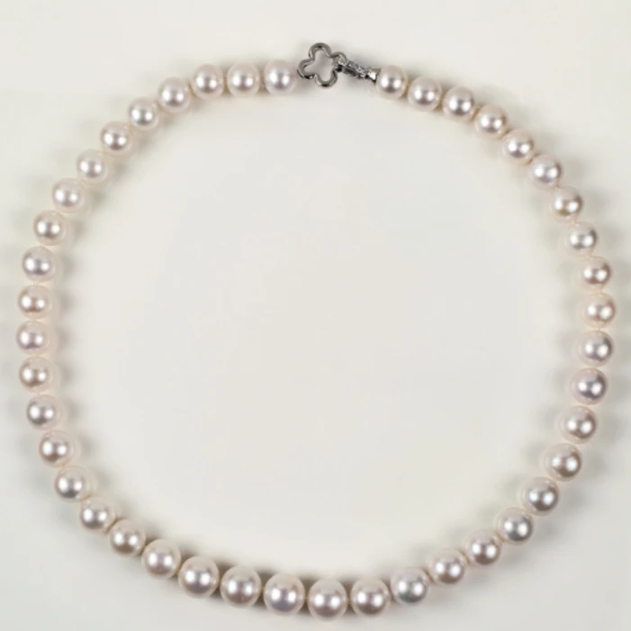 【新东方专属】俏若兰925银9-11mm淡水珍珠项链ZJ-M-LMA366