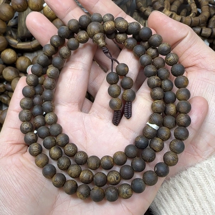 沉香手串浮沉金沙叶多样性发货一条卡7-22克