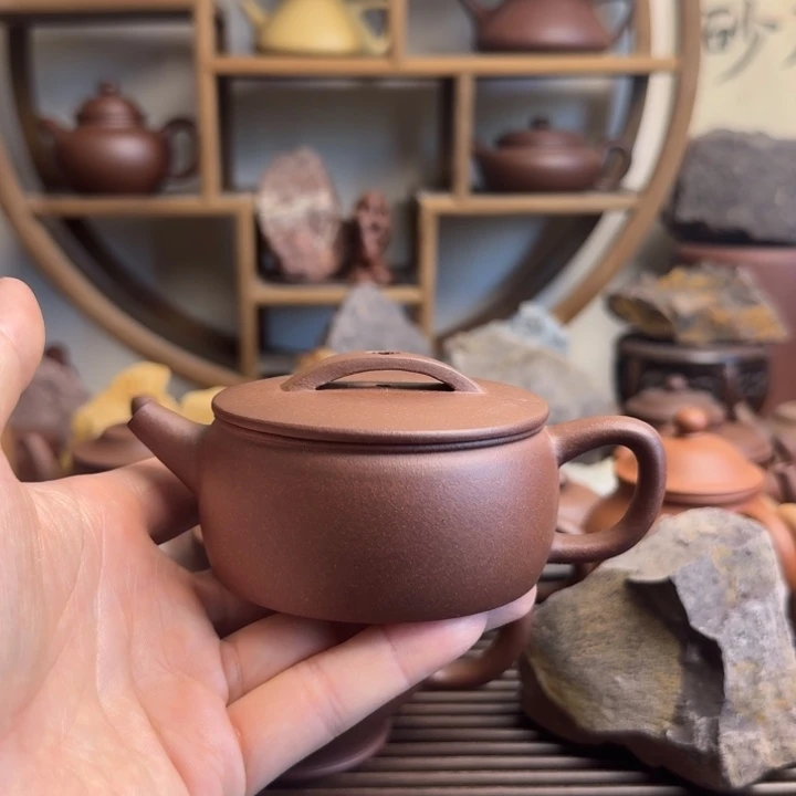 茶壶紫砂汉瓦150cc台西嫩底槽清