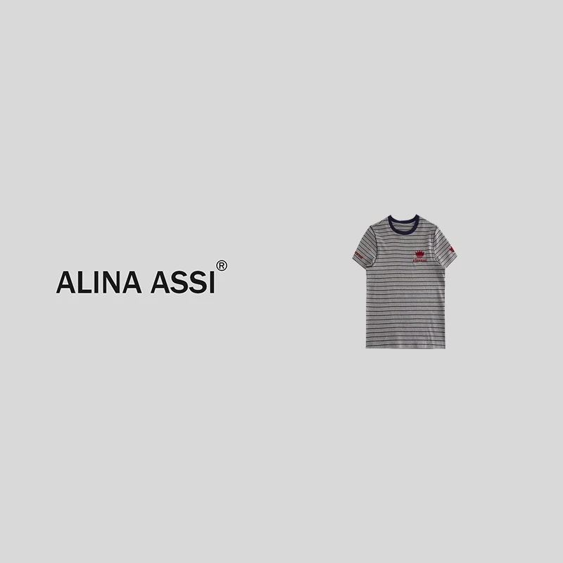 【糯米姐】2025春夏新款百搭时尚T恤简约显瘦短袖上衣YMK807