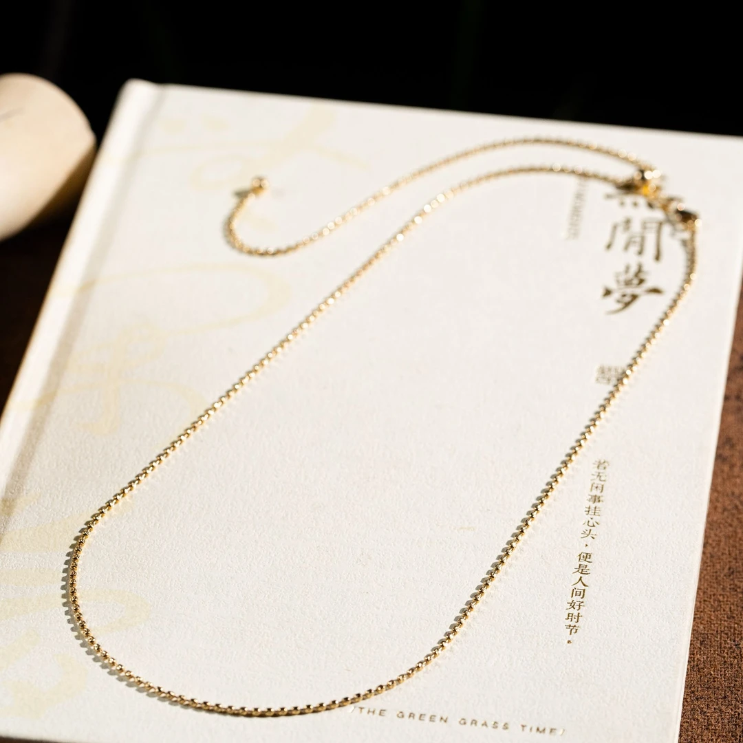 【远山】18k金重金款项链 D1358