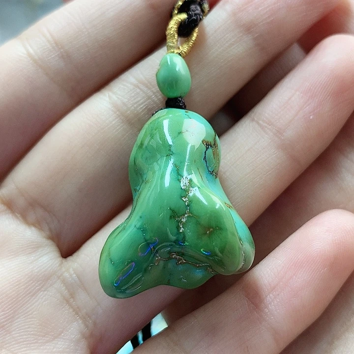 未镶嵌绿松石珠宝奇石