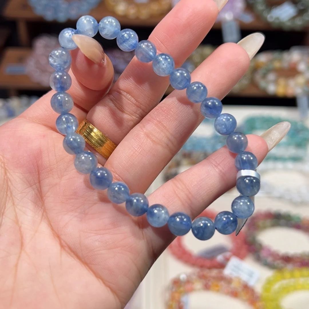 水晶手链未镶嵌猫眼蓝晶石7