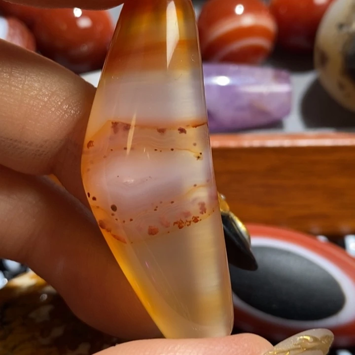 玛瑙/玉髓未镶嵌颈饰