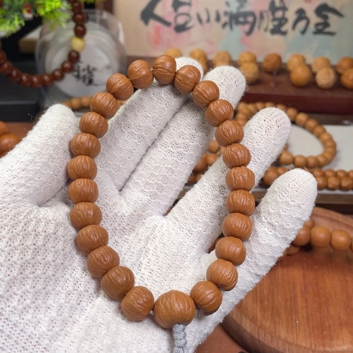 阿***霖猴头核桃手串南瓜