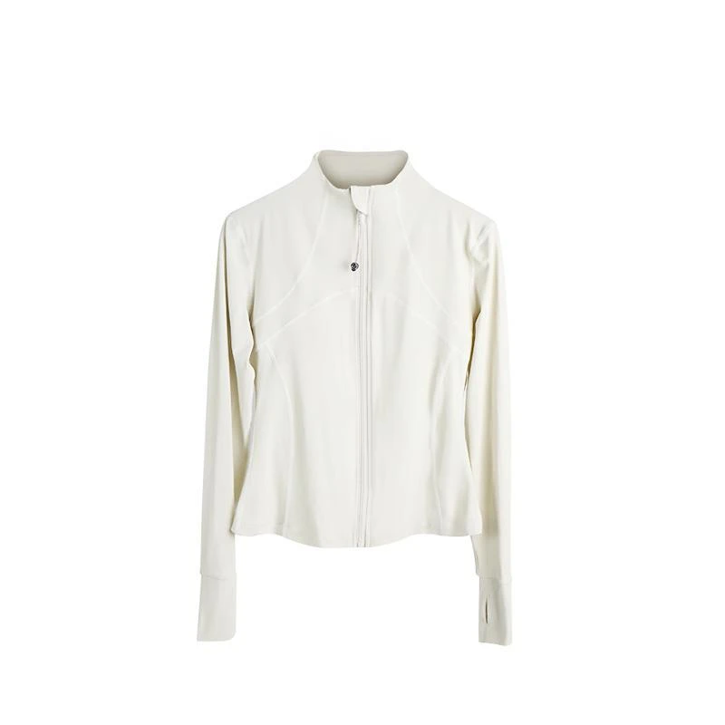 OTSA运动健身服女长袖上衣跑步服裸感瑜伽服LULU运动休闲外套109