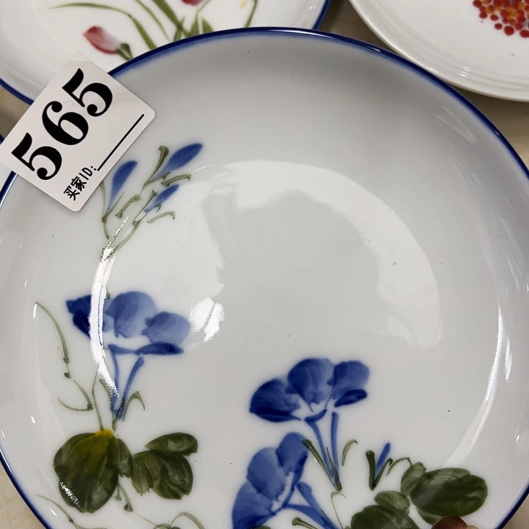 瓷片景德镇陶瓷手工手绘制作