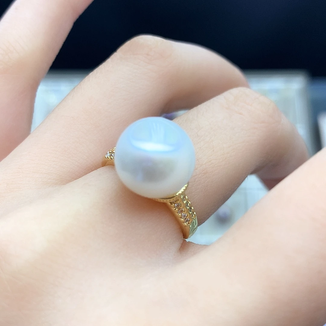 淡水珍珠颈饰合金