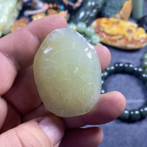 未镶嵌蛇纹石玉手链