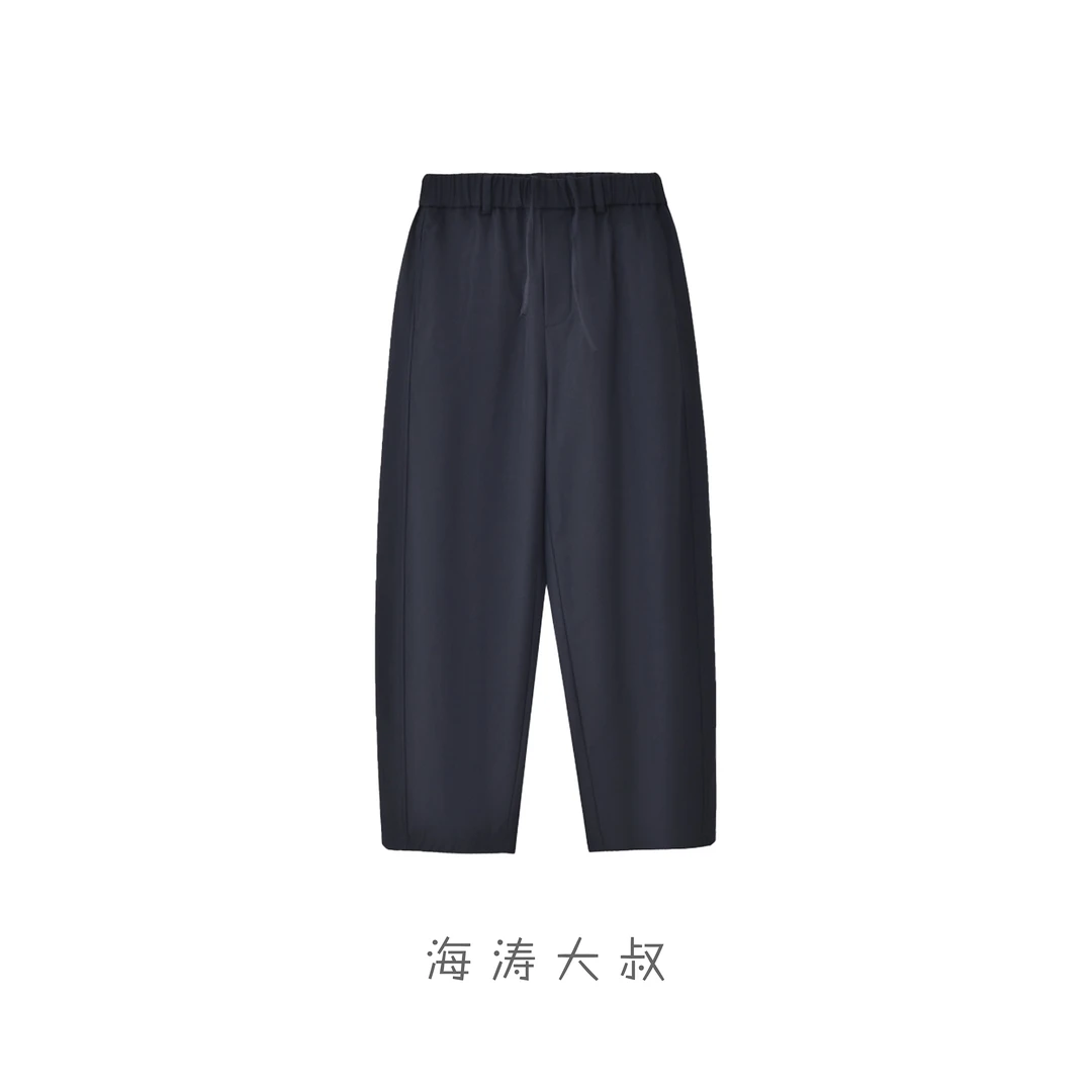 【海涛大叔】「舒柔特」抗皱九分直筒裤 TCK1750