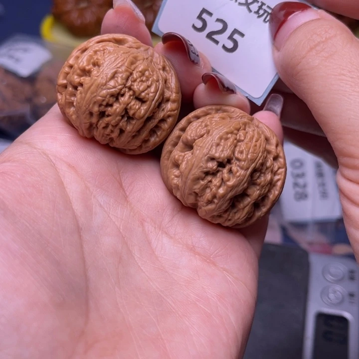 文玩核桃把件粗筋32.525