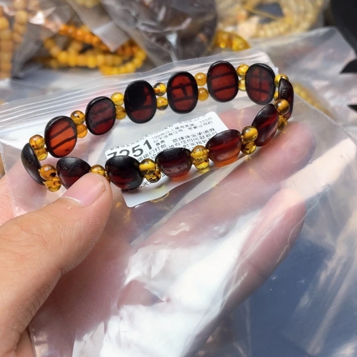 琥珀未镶嵌珠宝奇石