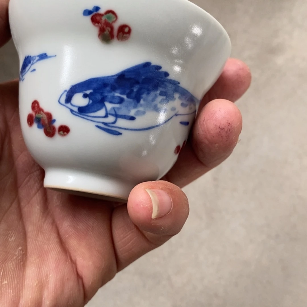 杯景德镇高温还原陶瓷