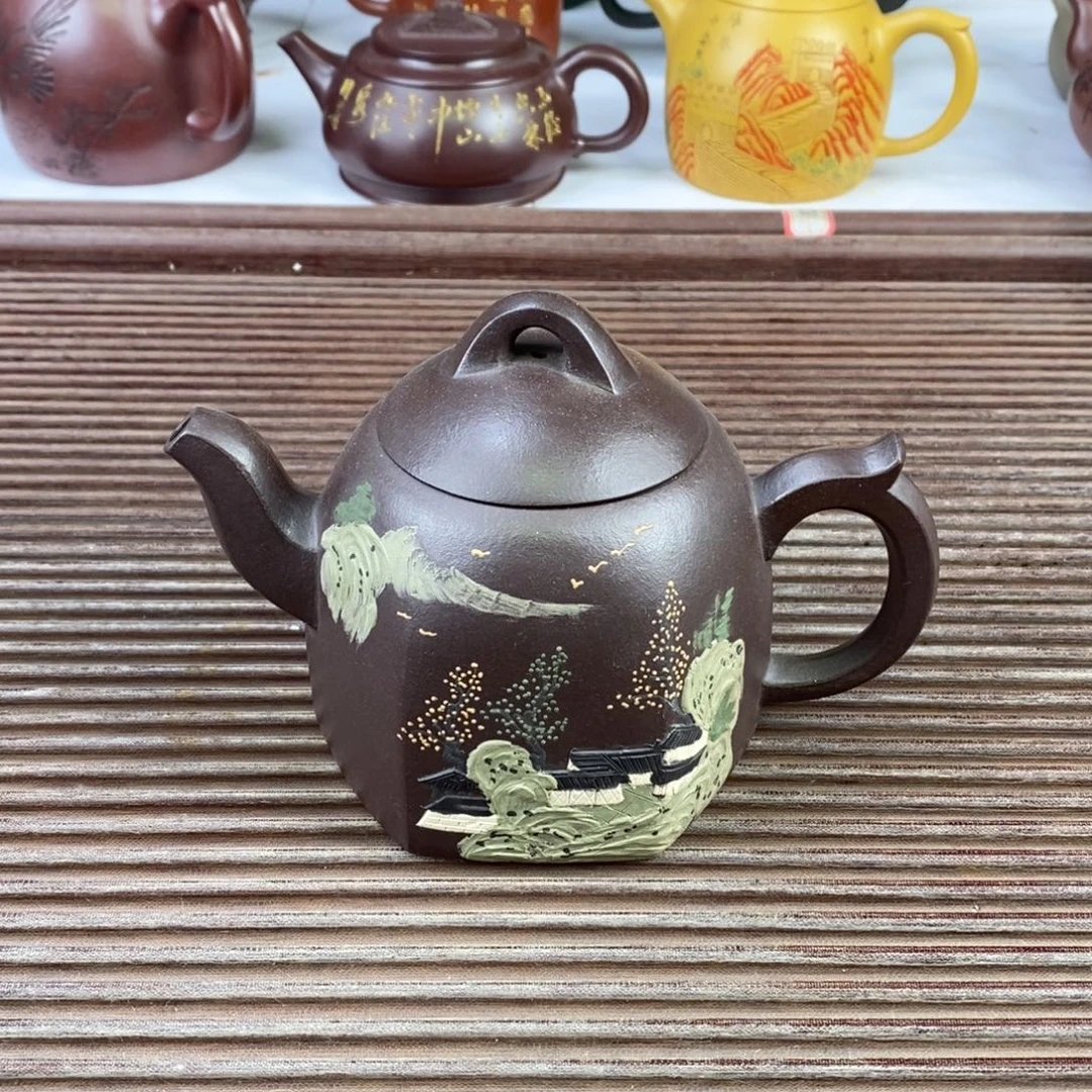 茶壶紫砂白3 六方秦权