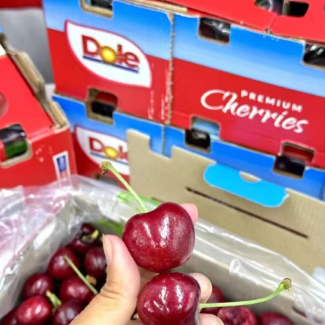 【小豪哥甄选】都乐蓝天白云JD净重5斤拉宾斯车厘子