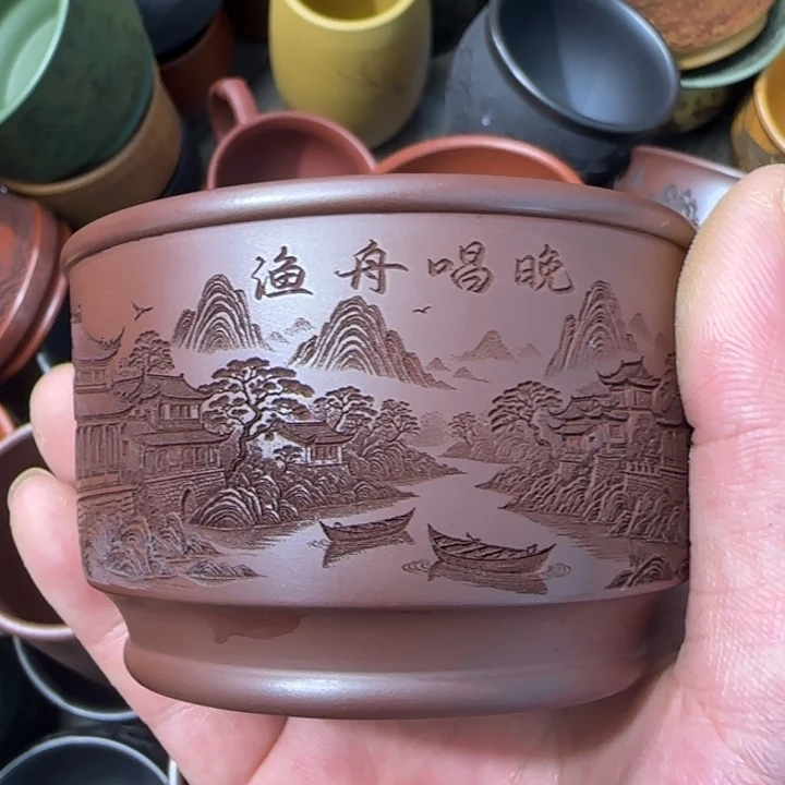 茶杯紫砂全手工制作工艺