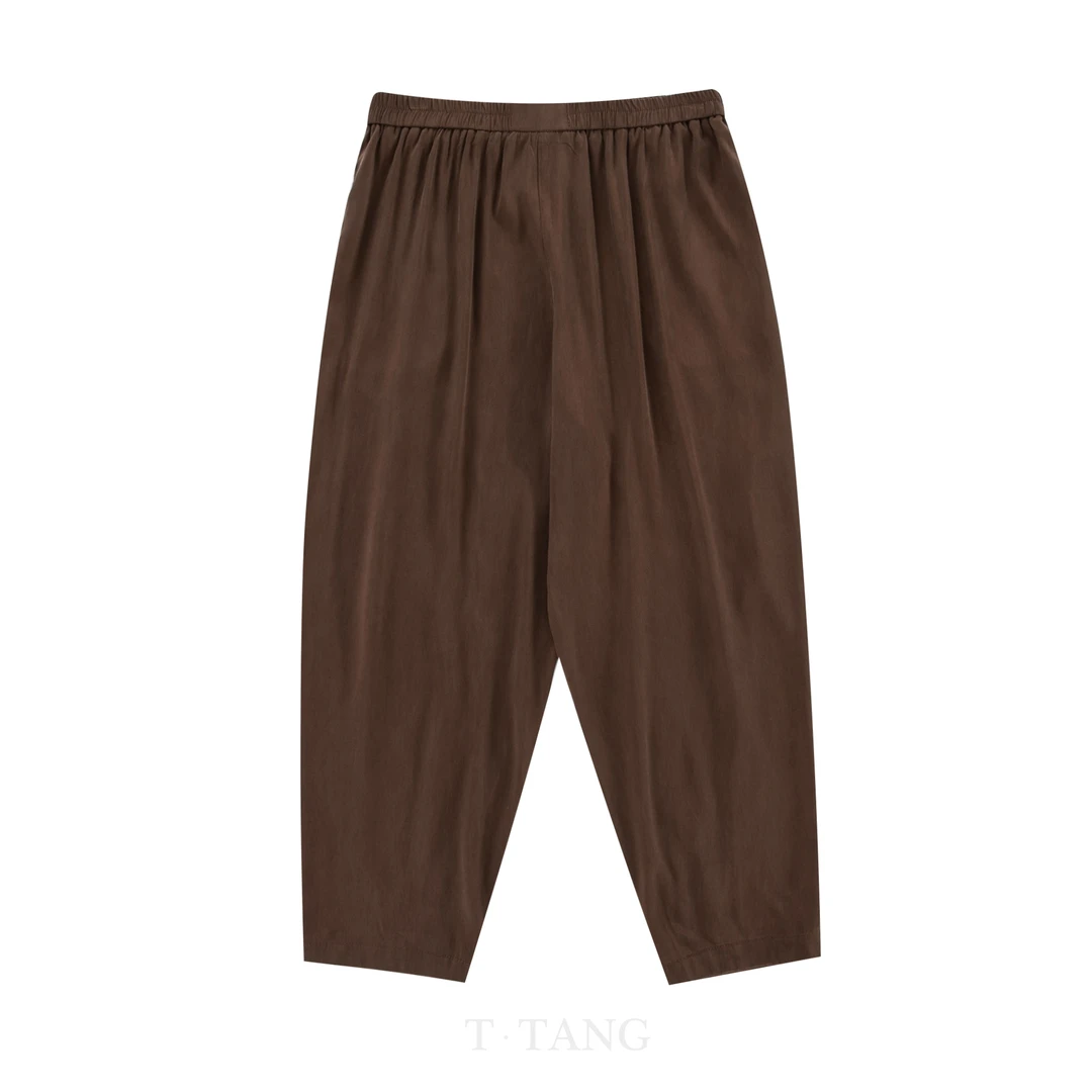 FL夏季女士舒适亲肤时尚百搭薄款9分休闲裤【2985】FF