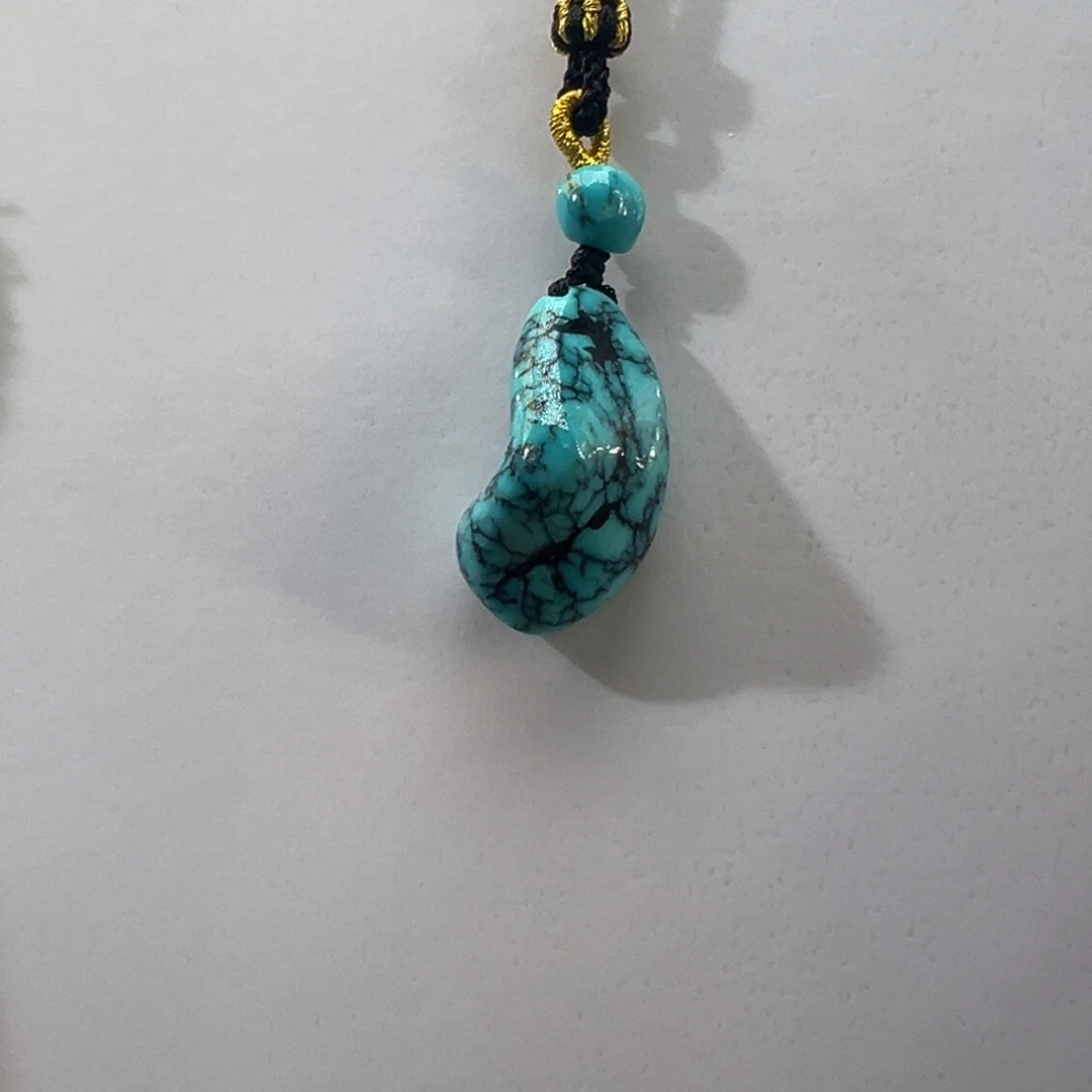 绿松石未镶嵌挂件