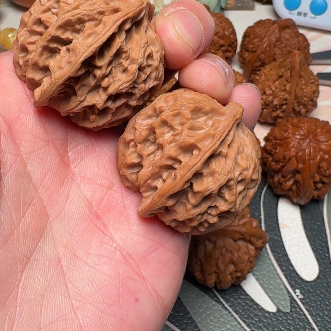 文玩核桃把件橙**恐苹果圆