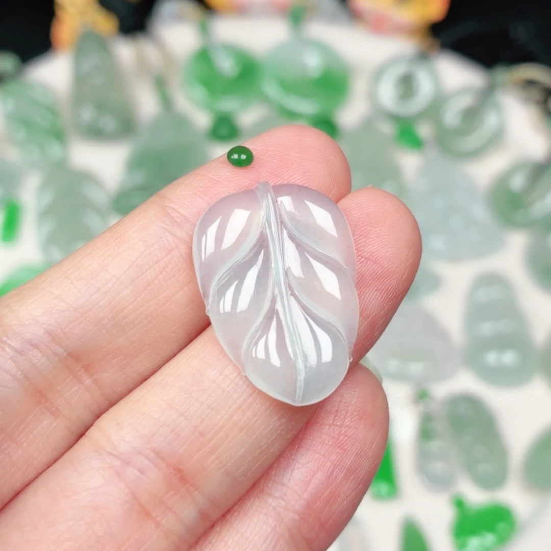 颈饰未镶嵌翡翠缅甸天然A货翡翠