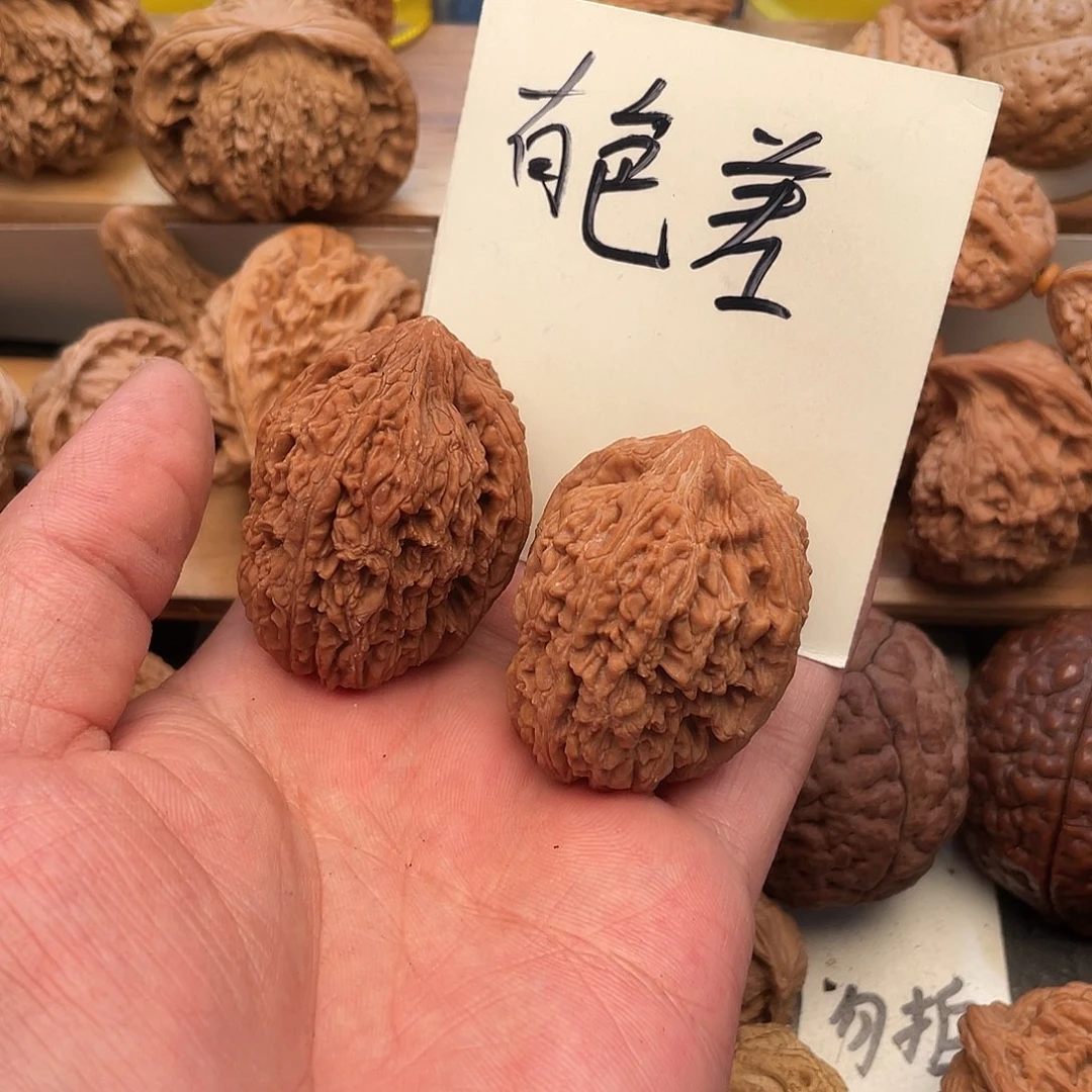 胖***禹文玩核桃吊坠大蒜