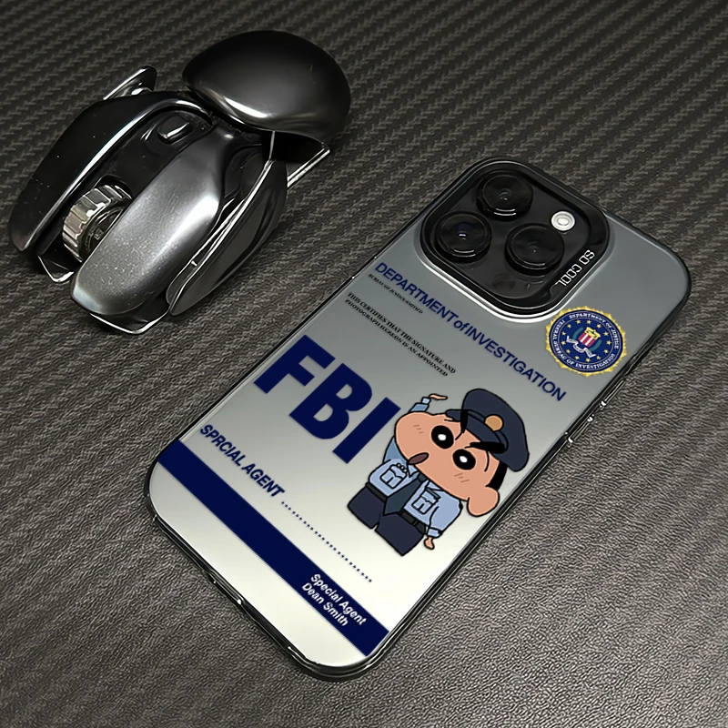 警官小新适用iphone16苹果15promax手机壳14套13新款12防摔11全包