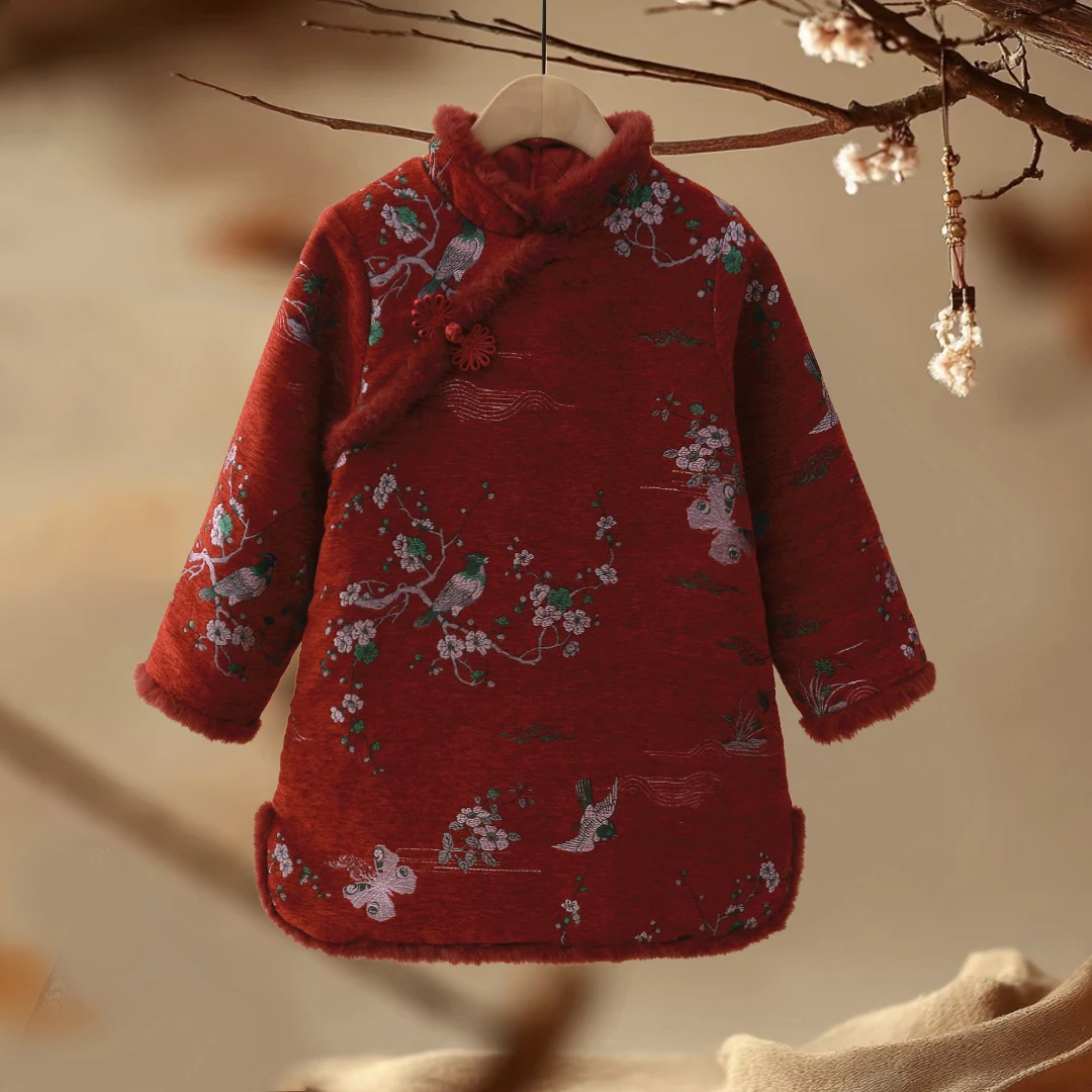 YF970国风儿童连衣裙