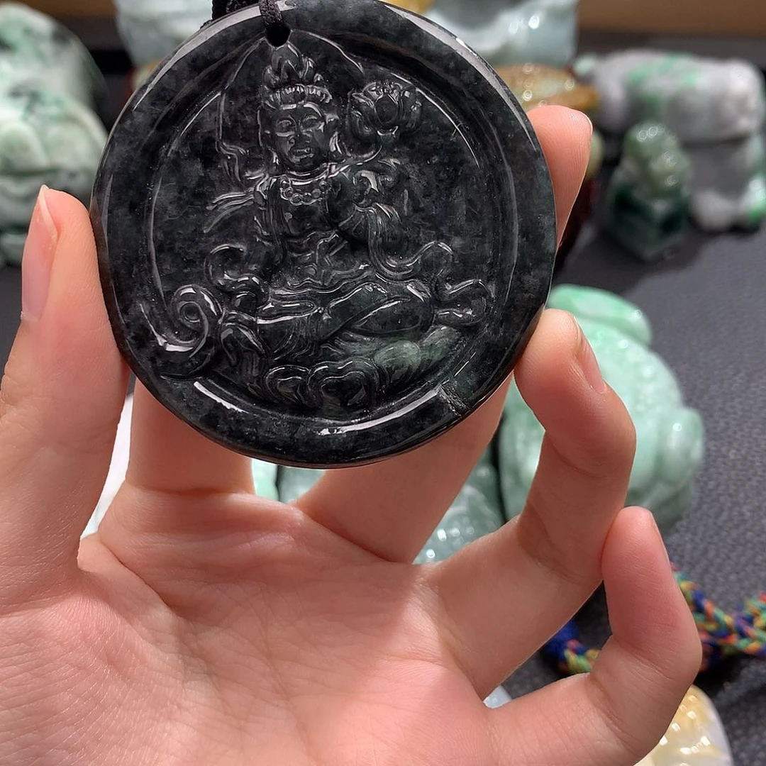 吊坠(不含链)未镶嵌翡翠