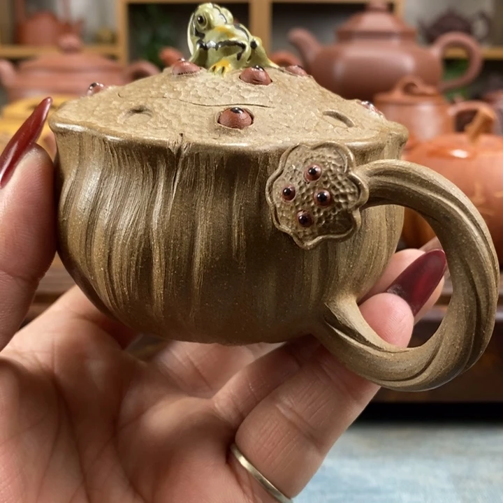 紫砂茶壶大*原矿紫砂壶