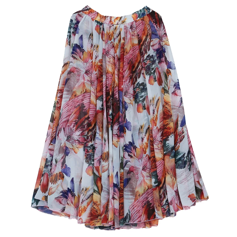 新疆舞蹈服2025新款开春清货福利款百搭休闲720大摆半身裙