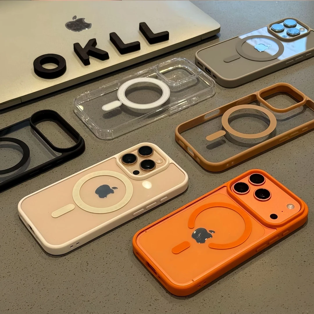 磨砂肤感手机壳适用于苹果1716proMax按键全包15磁吸手机壳13防摔