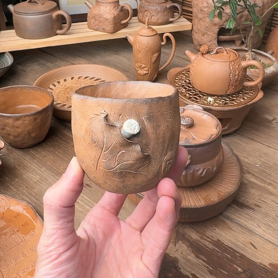 原矿老岩泥茶器系列