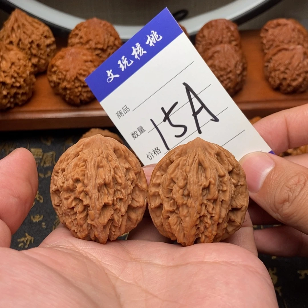 吊坠文玩核桃40虎头