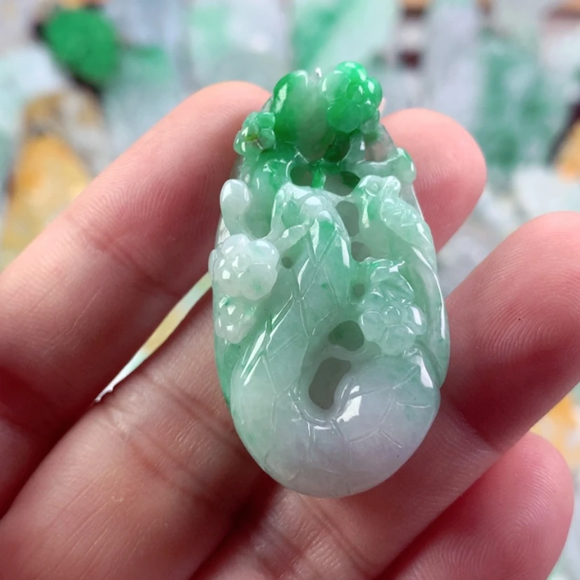 【闪购商品】翡翠未镶嵌吊坠(不含链)