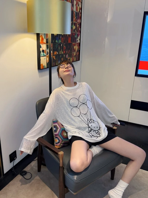 SEVENFUOO -TX【遮阳kitty】长袖