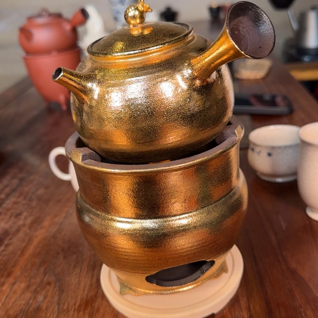 霖松堂高温白陶手工茶器
