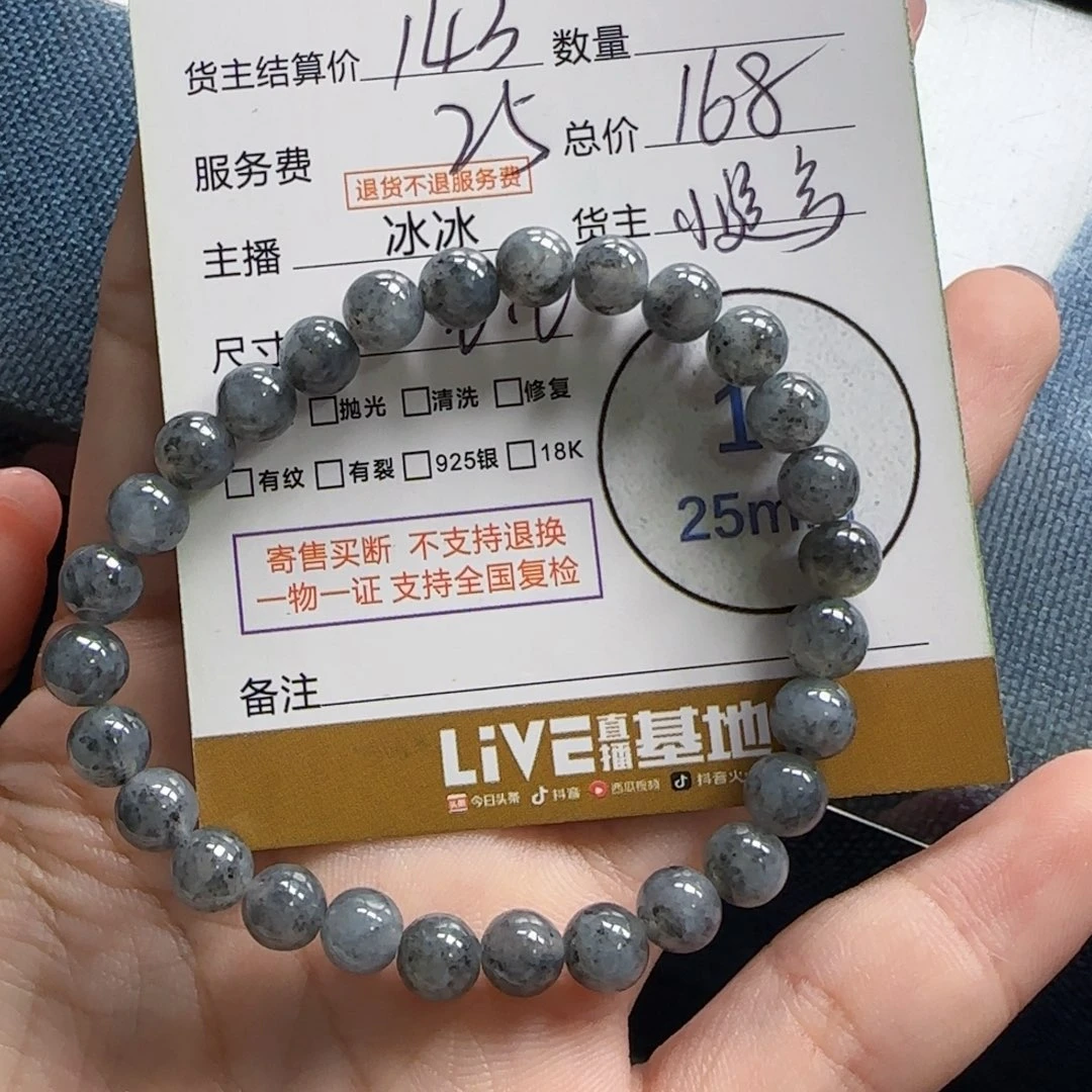 翡翠颈饰未镶嵌࿐**光