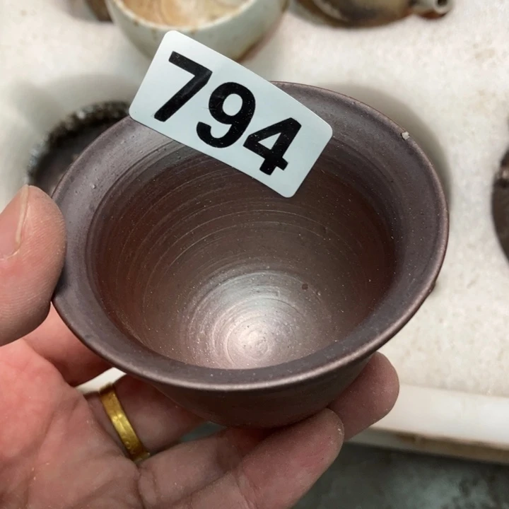 柴烧杯子与宝瓶大放漏