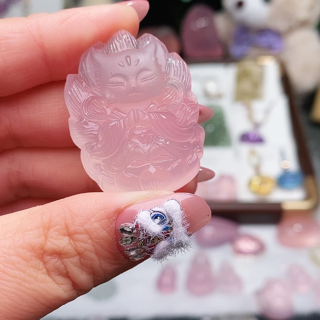 水晶未镶嵌吊坠(赠链)