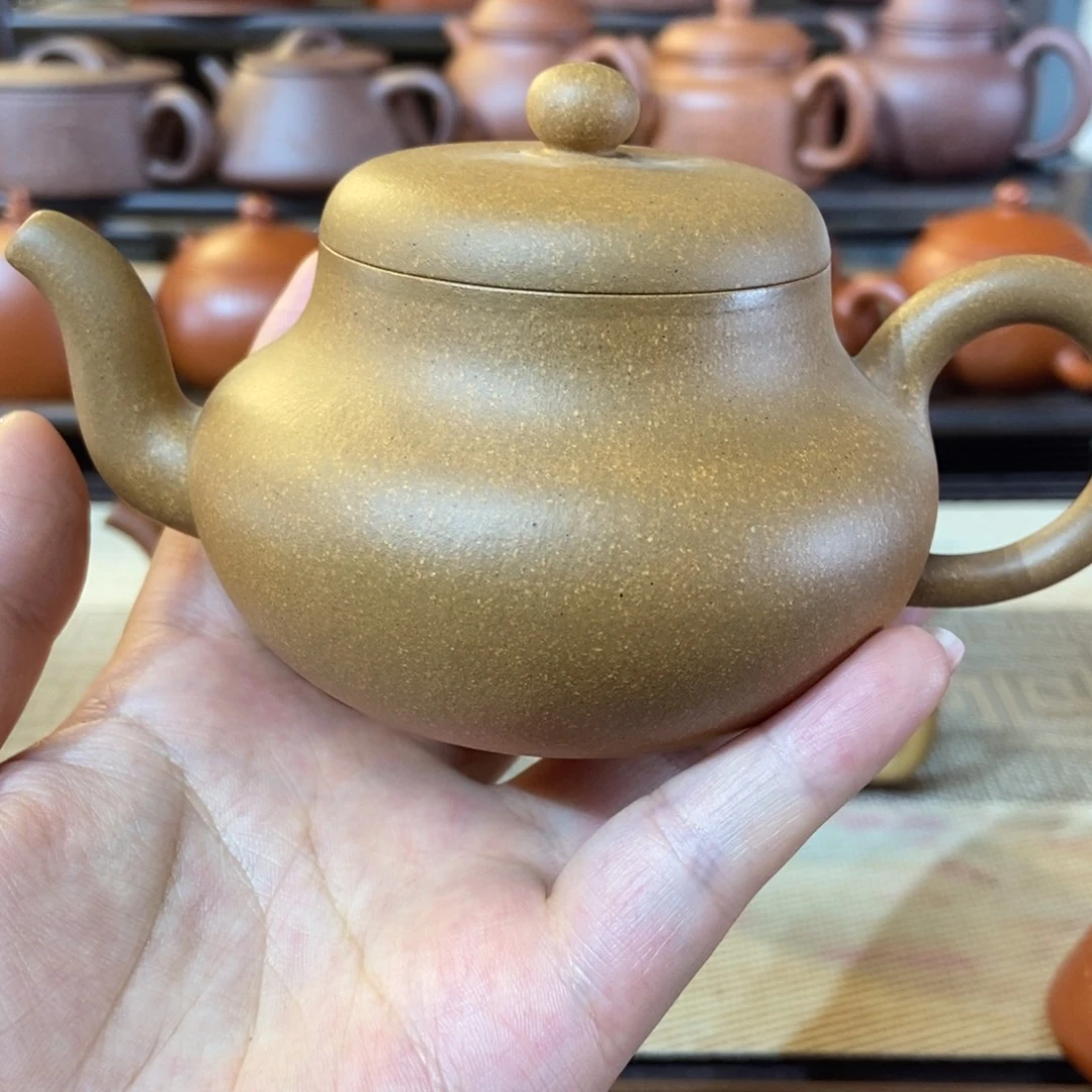 古***雨茶壶紫砂全手工制作工艺流程原料